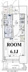 エステムコート難波ウエストサイドⅢドームシティの物件間取画像